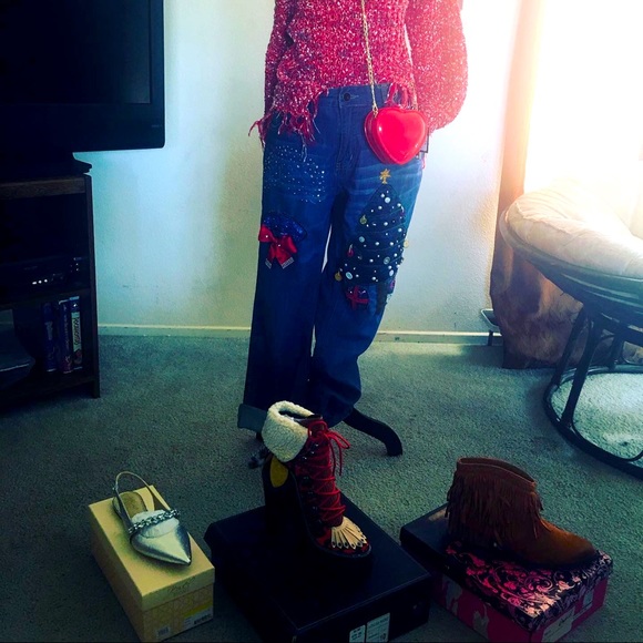 Amazing holidays customized jeans - Picture 1 of 10